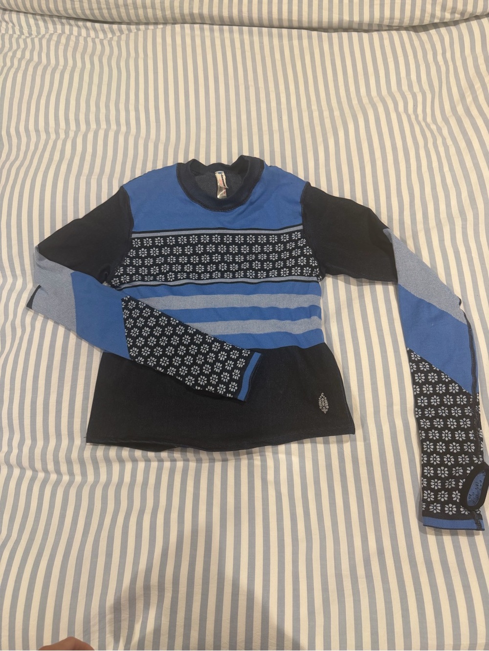 Free People Myoko Jacquard Base Layer NWOT